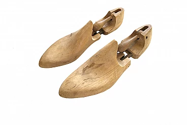 Paio di forme da scarpe vintage anni '40