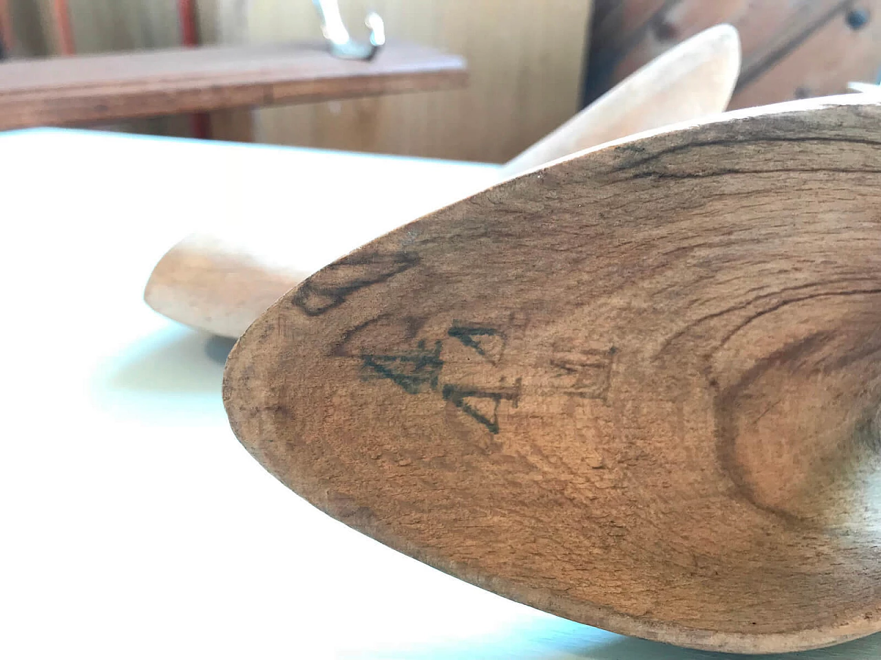 Paio di forme da scarpe vintage anni '40 5