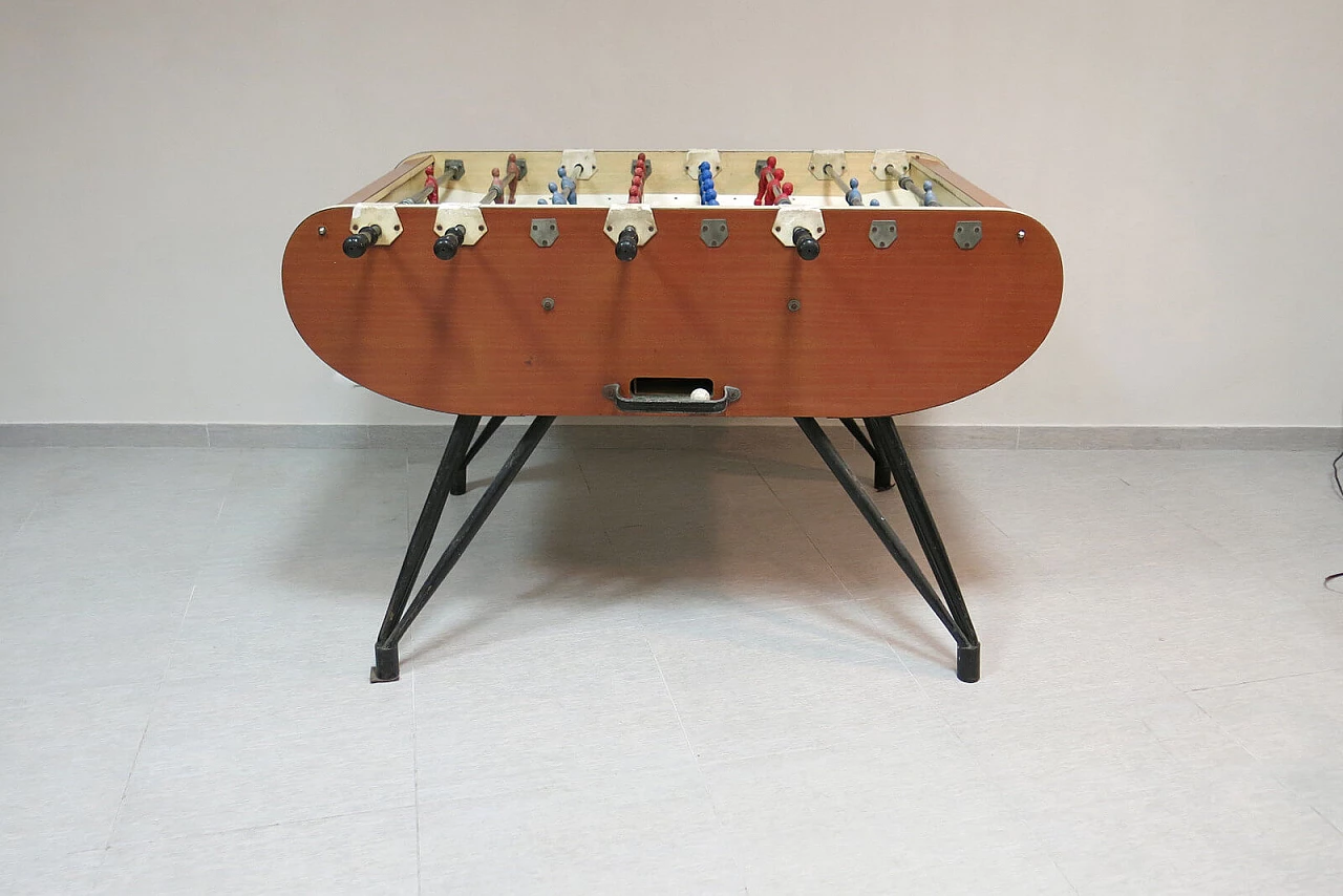 Tavolo da calcetto gioco balilla Fasna, anni '70 2