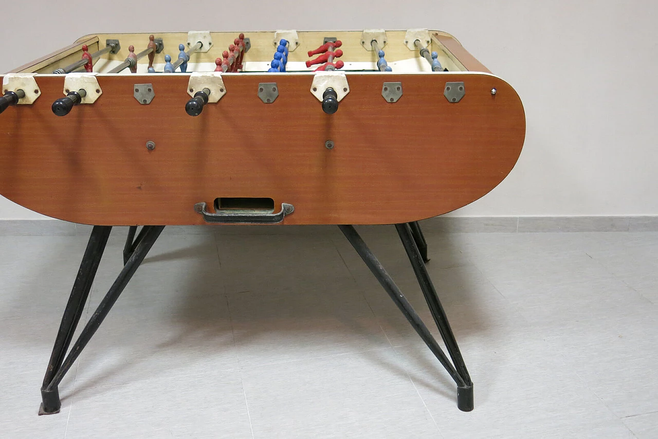 Tavolo da calcetto gioco balilla Fasna, anni '70 4