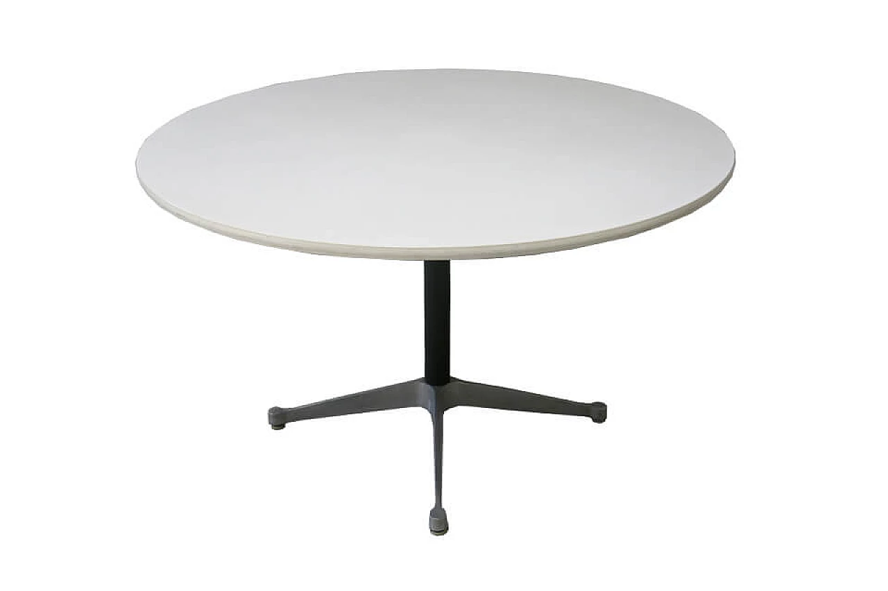 Round table by Charles and Ray Eames for H. Miller, 1960s 1
