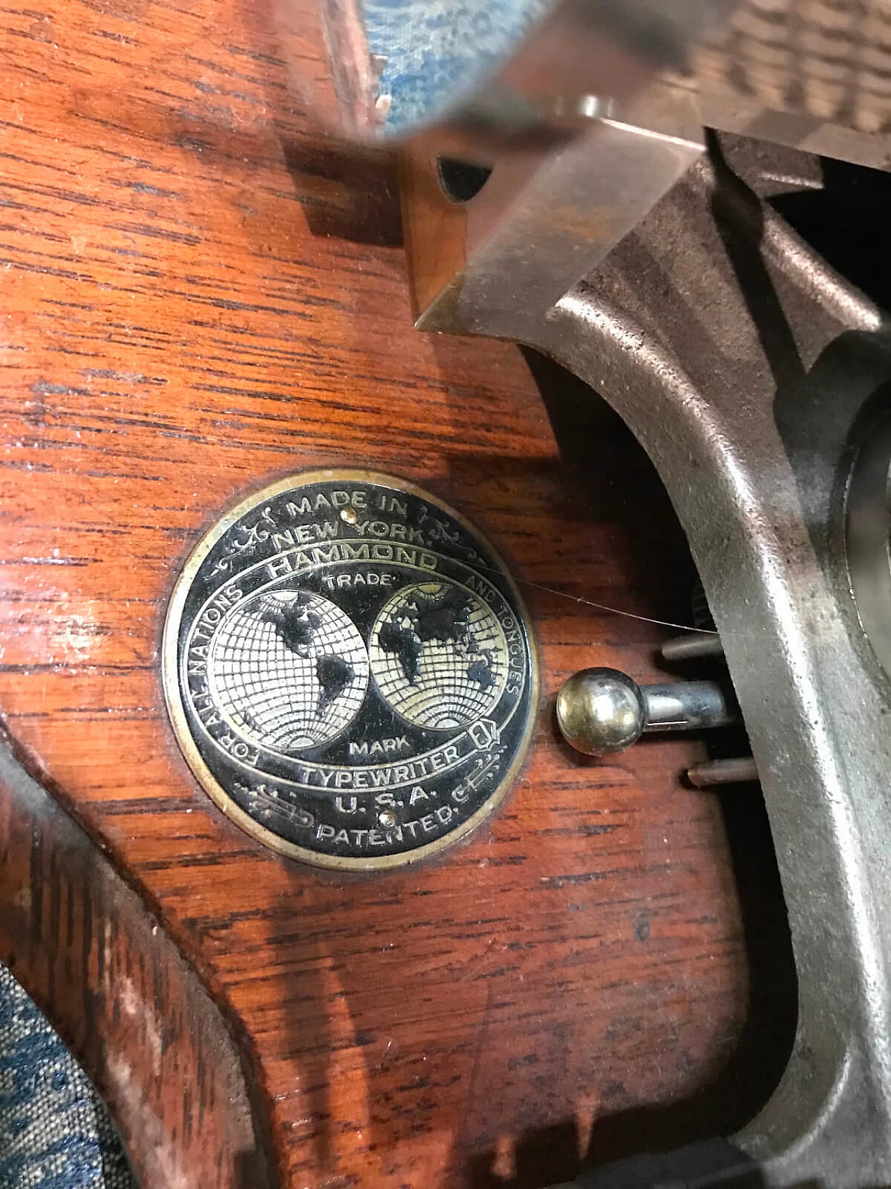 American typewriter "Multiplex" for Hammond 6