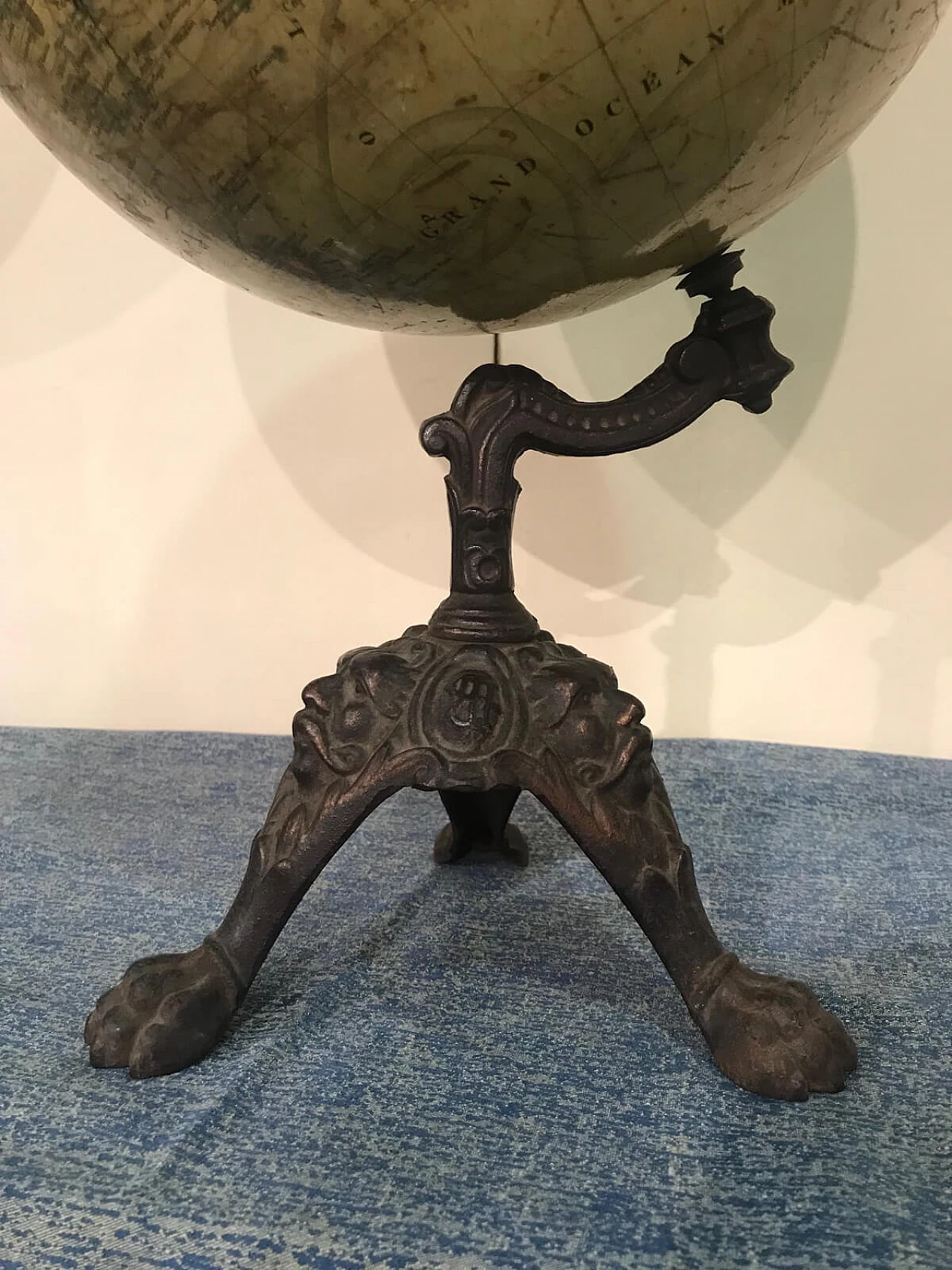 French terrestrial globe by J. Lebegue & Cie, Paris 4