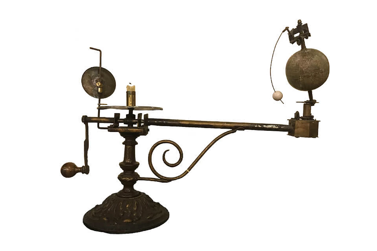 Mechanical tellurium, with earth and moon, late 19th century 1051571