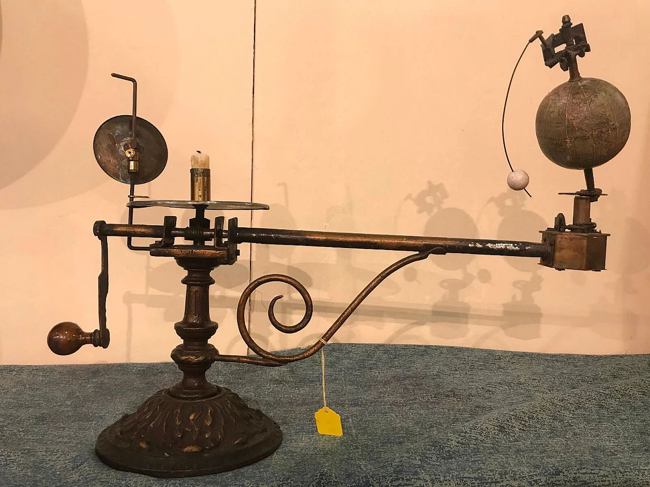Mechanical tellurium, with earth and moon, late 19th century 1051572