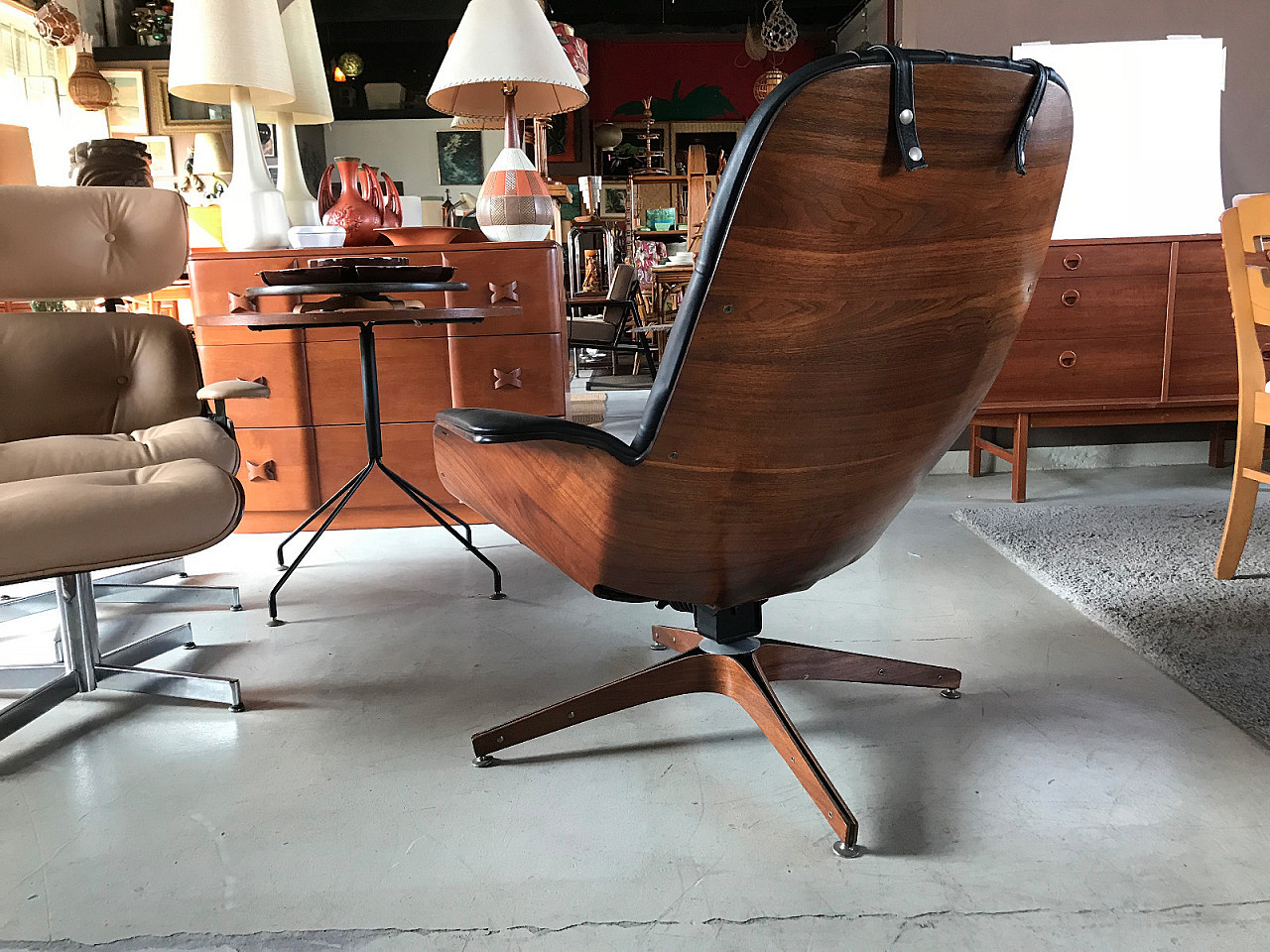 American swivel chair by George Mulhauser for Plycraft 5
