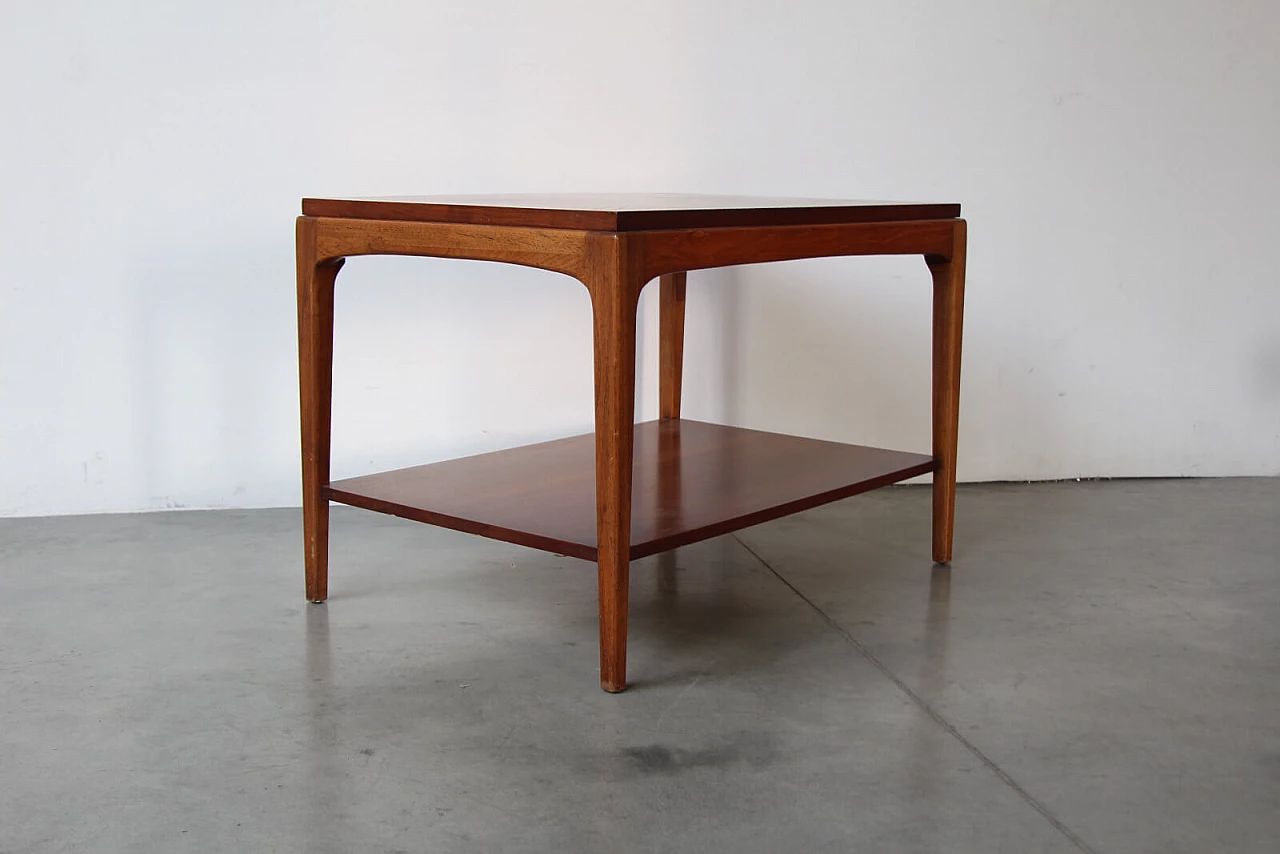 Pair of American tables by Lane Furniture 1950s 2