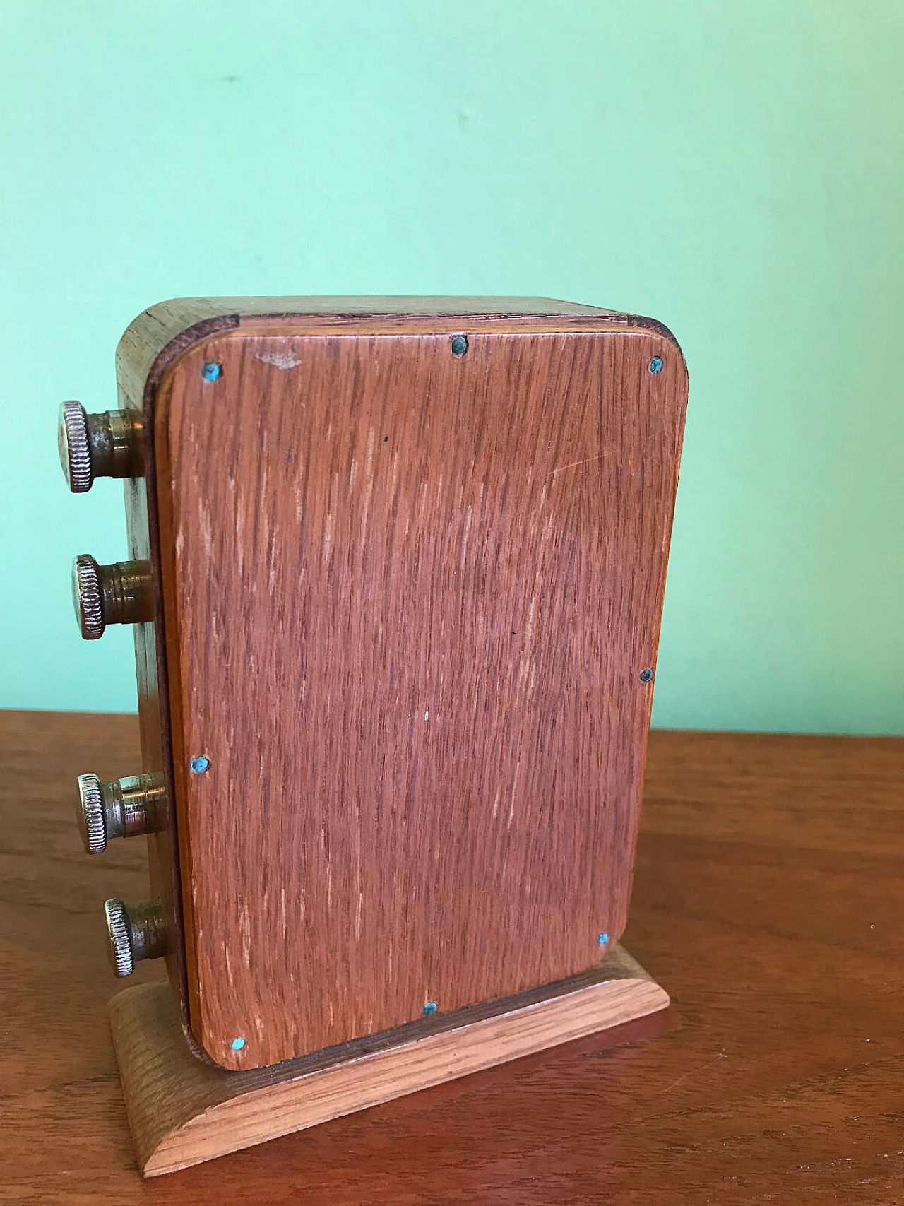 Calendario perpetuo da appoggio inglese in rovere  1052391