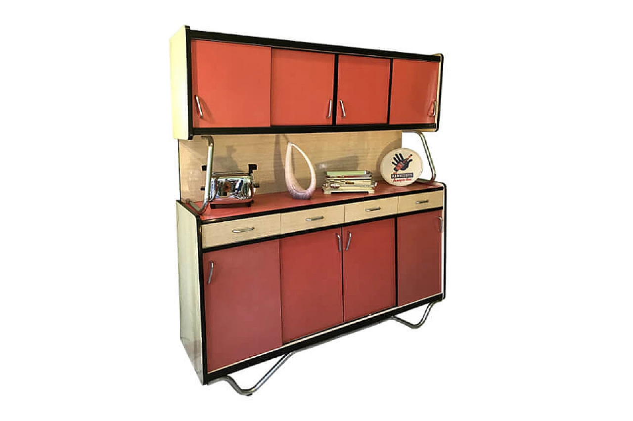 Mobile da cucina francese in formica, anni '50 1