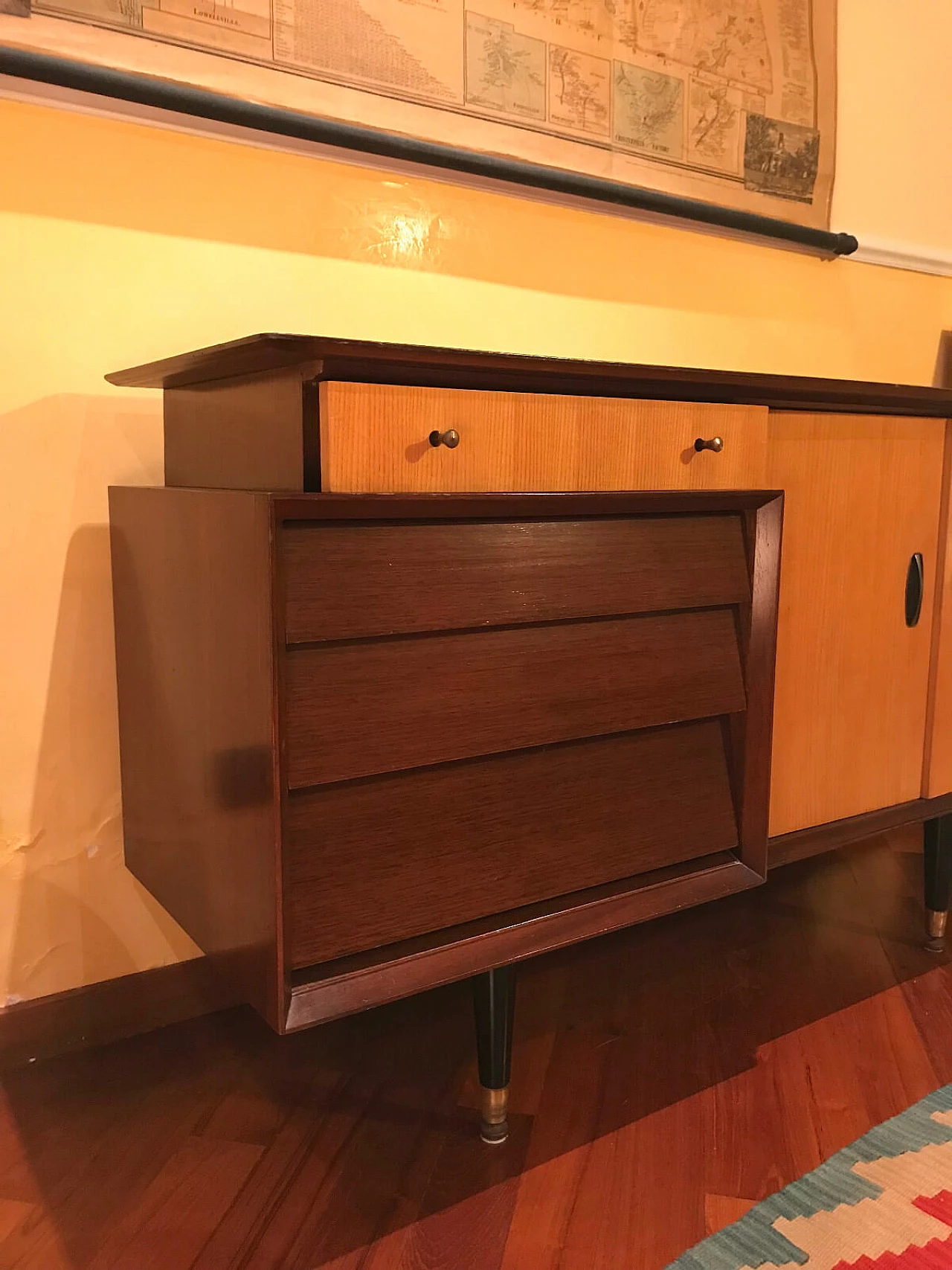 Credenza inglese Beautility anni '50 4