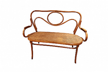 Thonet bench in curved beech, early '900