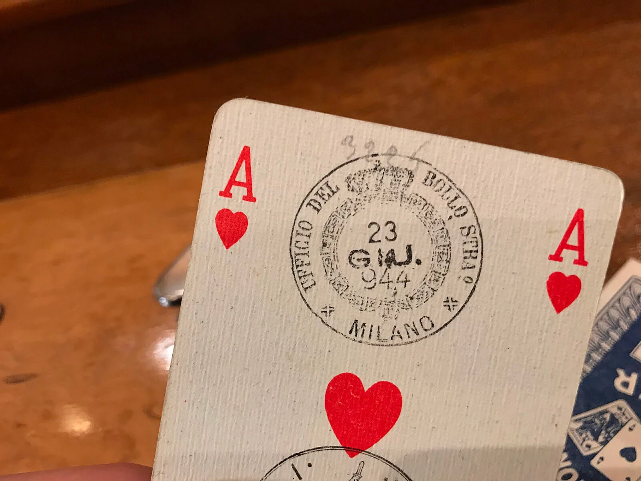 Set da gioco in radica con elementi in argento, anni '40 5