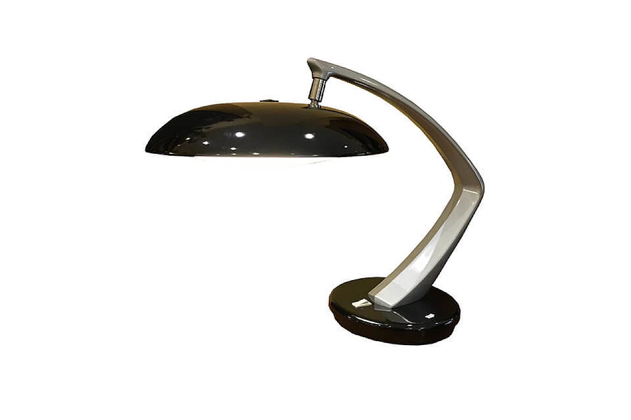 Boomerang table lamp by Fase, Spain, 60s 1