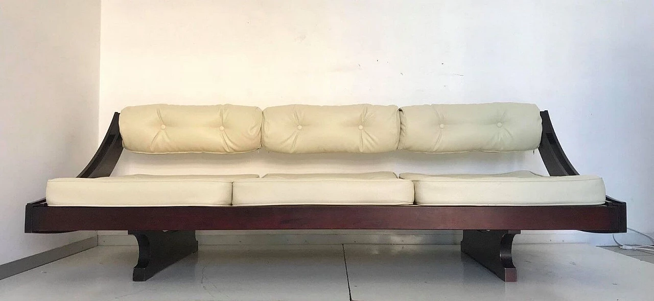 Divano 3 posti Gianni Songia Sormani GS 195 anni '60 2
