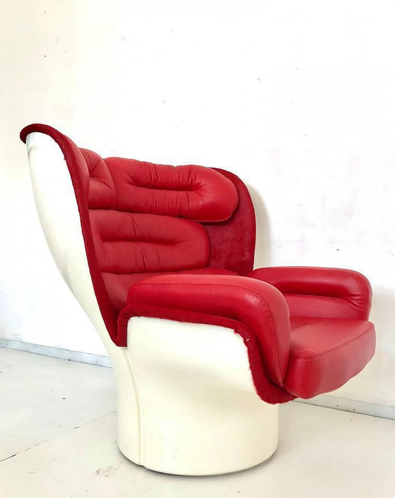 Poltrona "Elda chair" di Joe Colombo per Confort anni '60 2