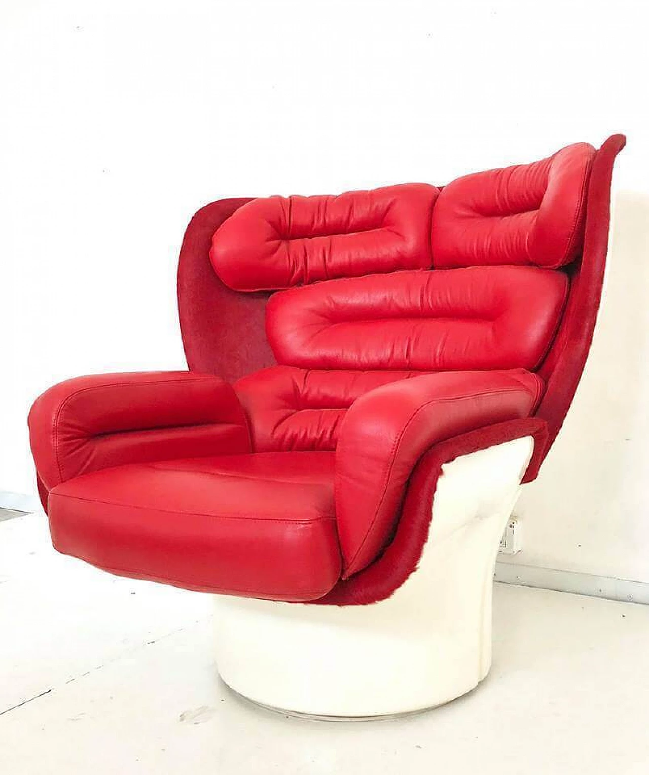 Poltrona "Elda chair" di Joe Colombo per Confort anni '60 5