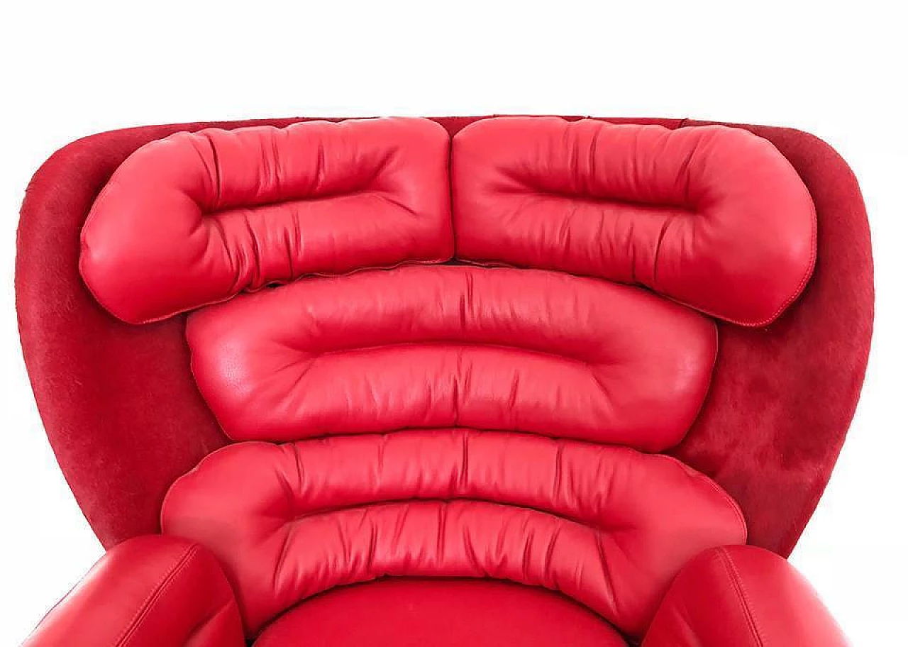 Armchair "Elda chair" by Joe Colombo for Confort '60s 6