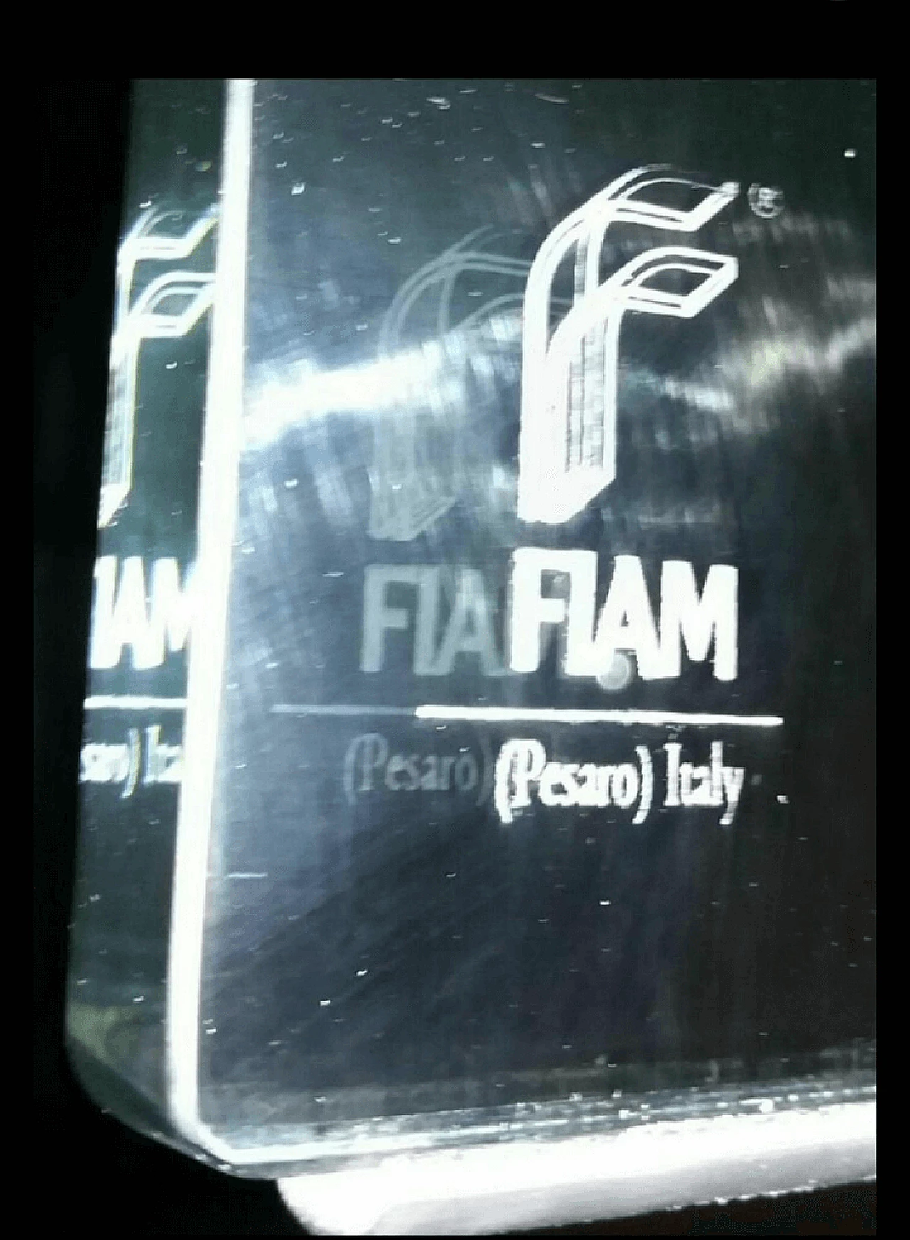 Glass coffee table "fiam", 1965 4