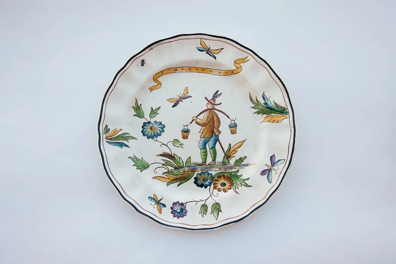 4 piatti "Ermione" di Gio Ponti per Ginori San Cristoforo 1053673