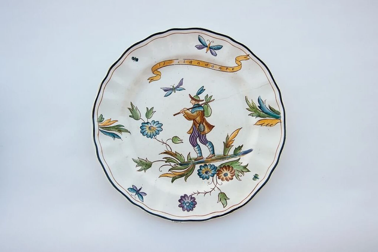4 piatti "Ermione" di Gio Ponti per Ginori San Cristoforo 1053674