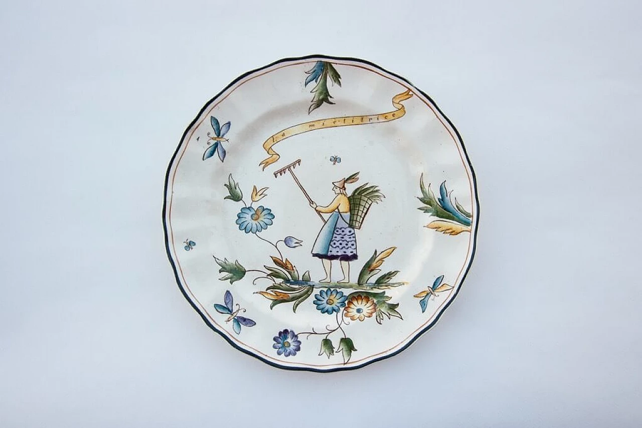 4 piatti "Ermione" di Gio Ponti per Ginori San Cristoforo 1053675