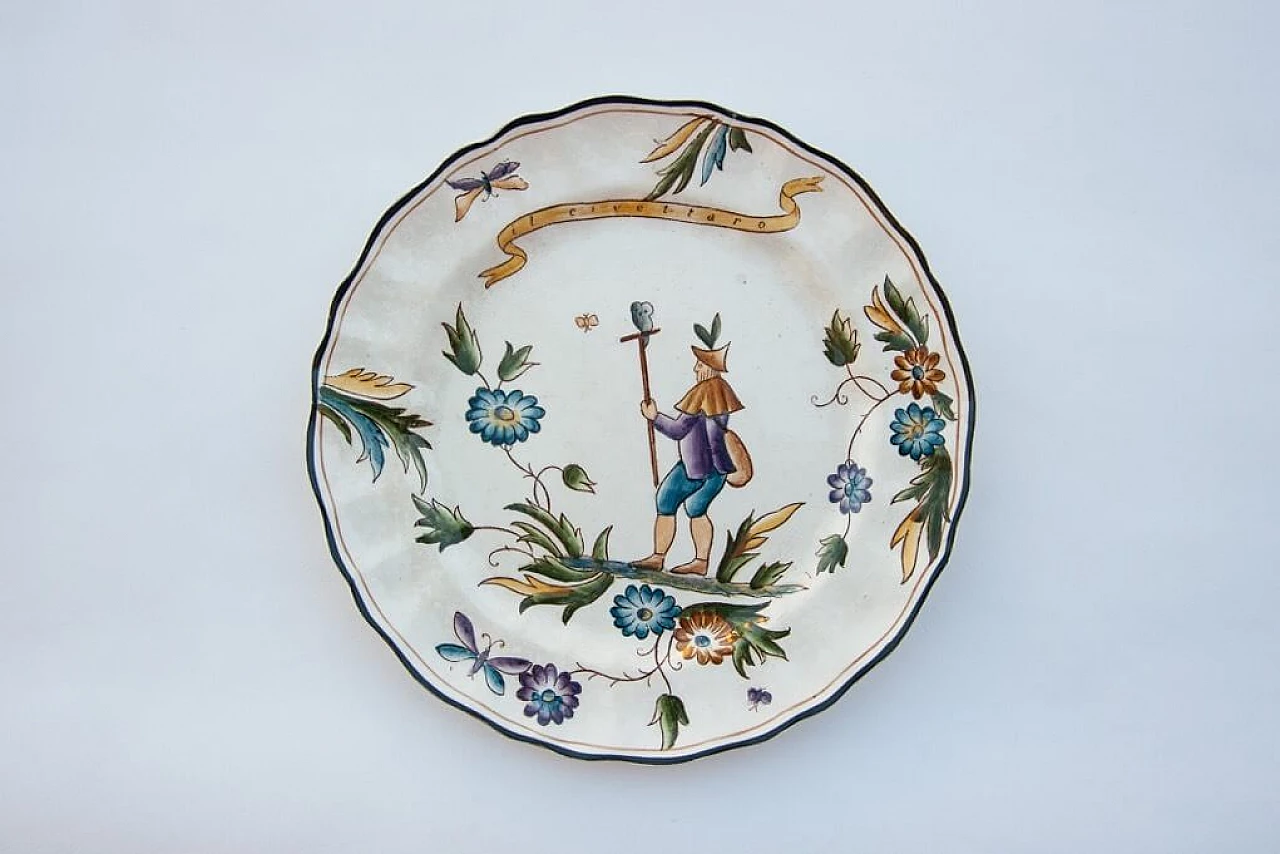 4 piatti "Ermione" di Gio Ponti per Ginori San Cristoforo 1053675