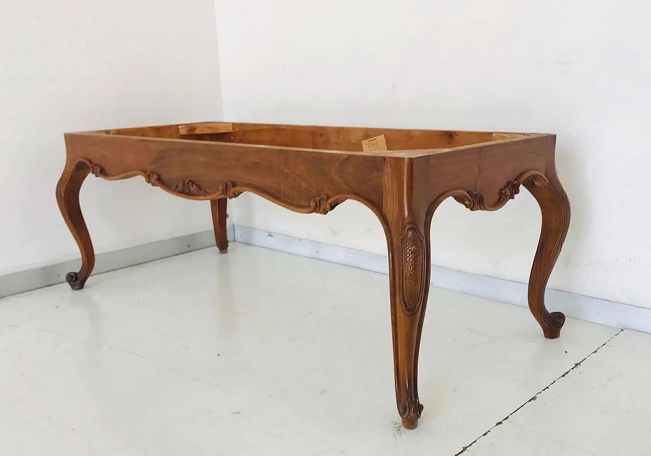 CHIPPENDALE STYLE MARBLE COFFEE TABLE DESIGN 50'S 7