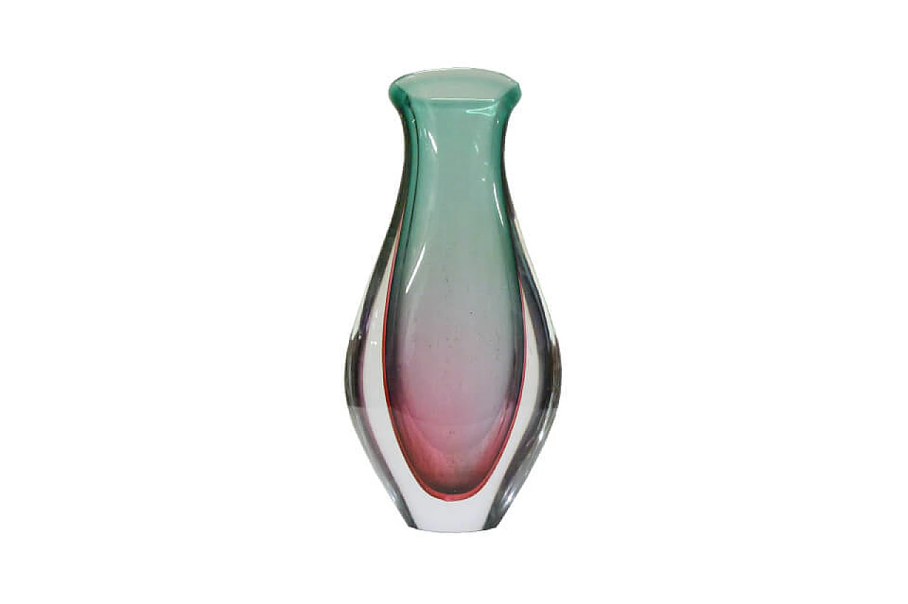 Submerged glass vase, Seguso 1