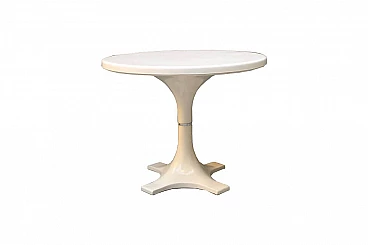 Tavolo bianco modello 4993 di Castelli Ferrieri e Gardella per Kartell, 1967