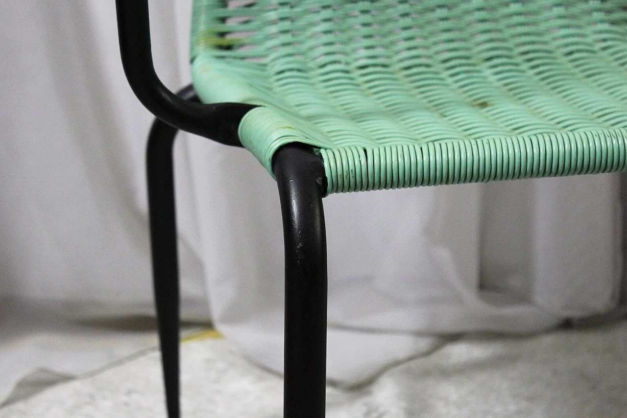 Sedie da bar vintage degli anni 50 9