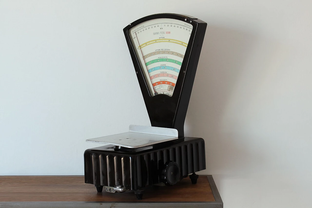 Bilancia pesa lettere marca "Bizerba" Poste Italiane anni 60 3