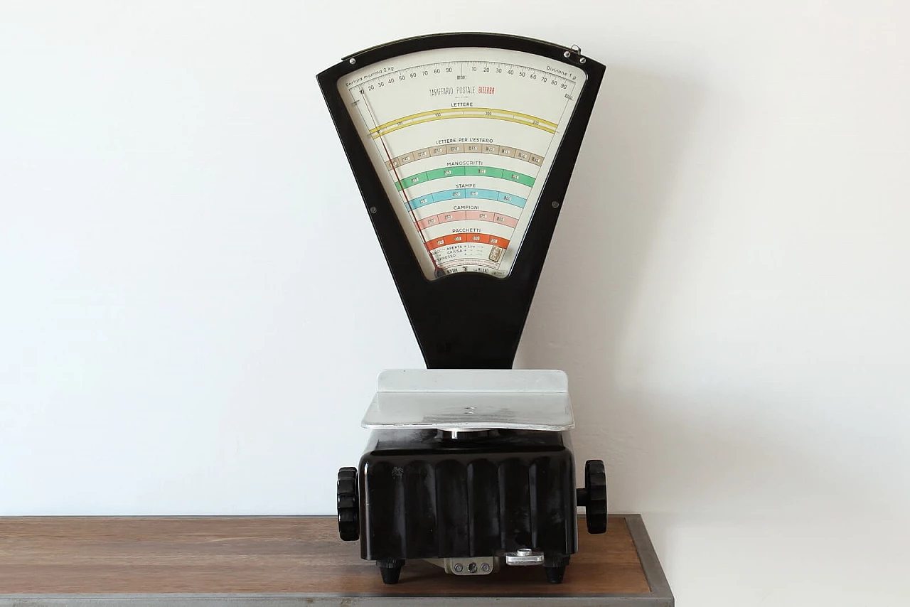 Bilancia pesa lettere marca "Bizerba" Poste Italiane anni 60 6