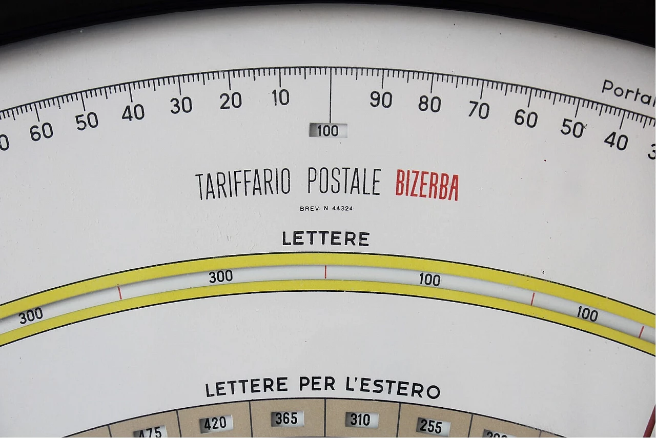 Bilancia pesa lettere marca "Bizerba" Poste Italiane anni 60 4