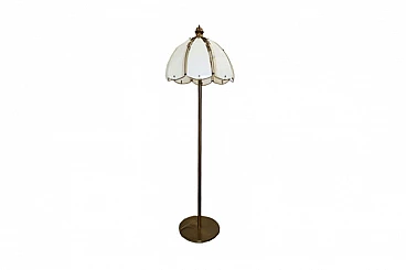 Floor lamp with petal-shaped lampshade, Italy, 60s