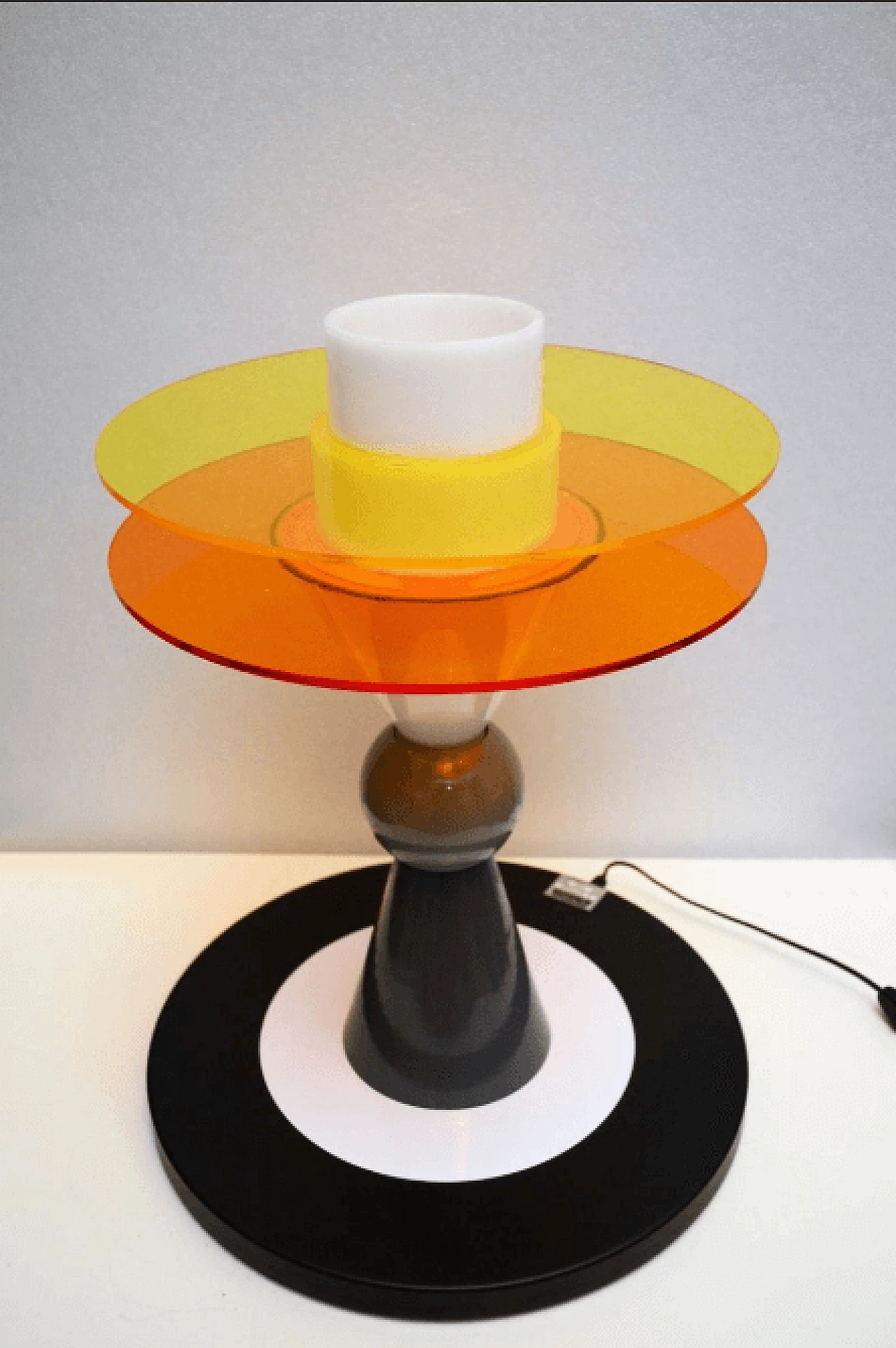 Bay lamp by Ettore Sottsass for Memphis Milano, Italy, 1983 3