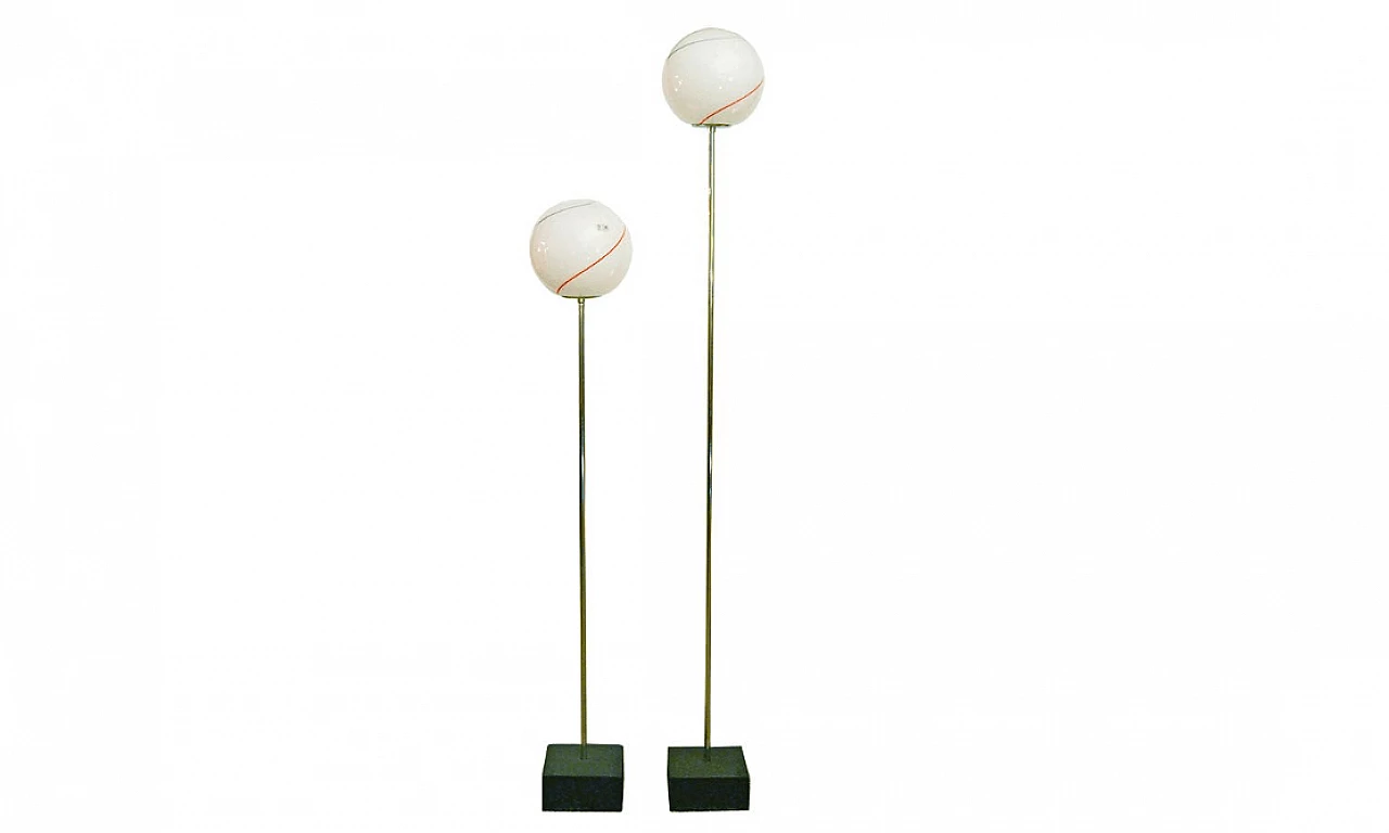 Pair of floor lamps by Leucos, Italy, 70s 1