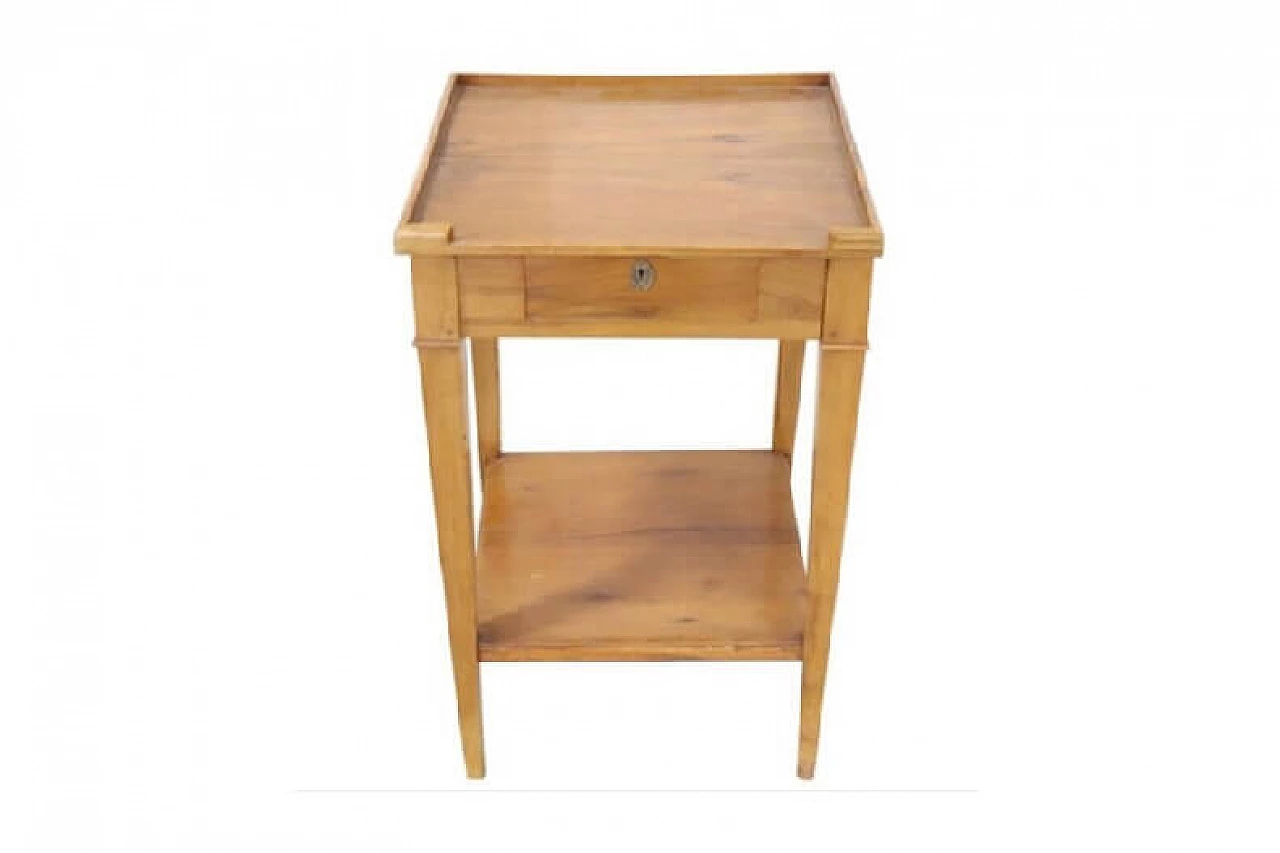 Antique coffee table in solid cherry wood Luigi XVI Sec. XVIII 1