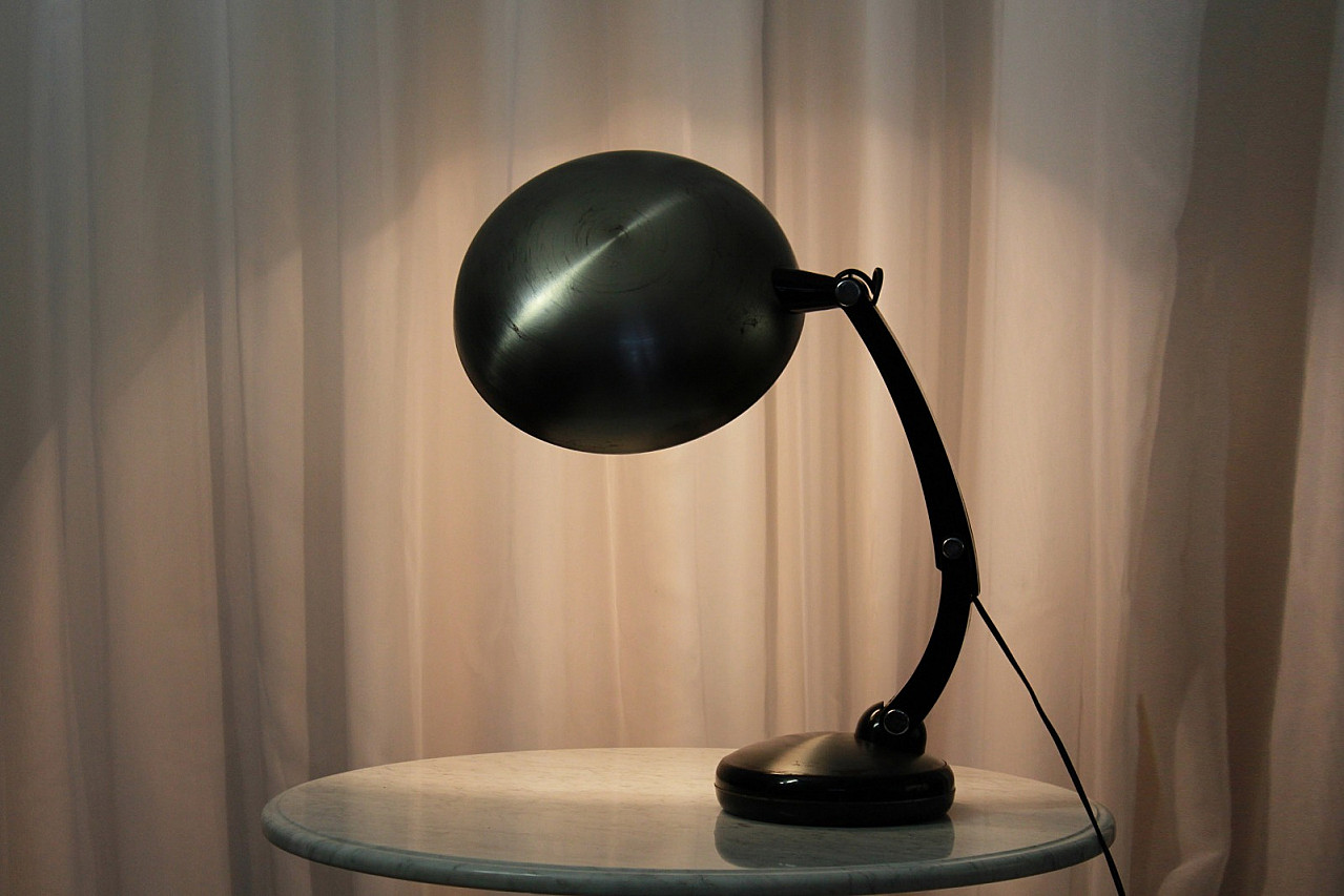 Vintage table lamp in space age style 5