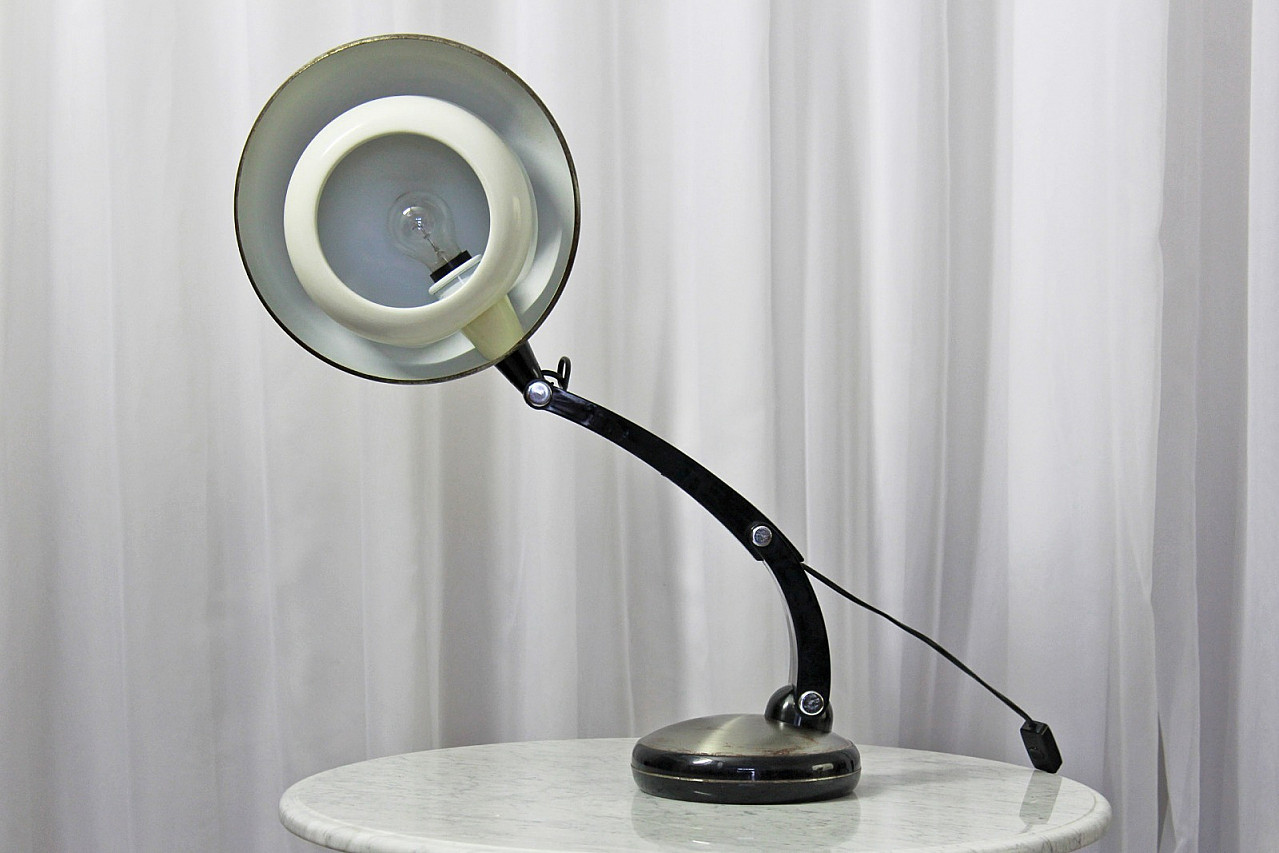 Vintage table lamp in space age style 3