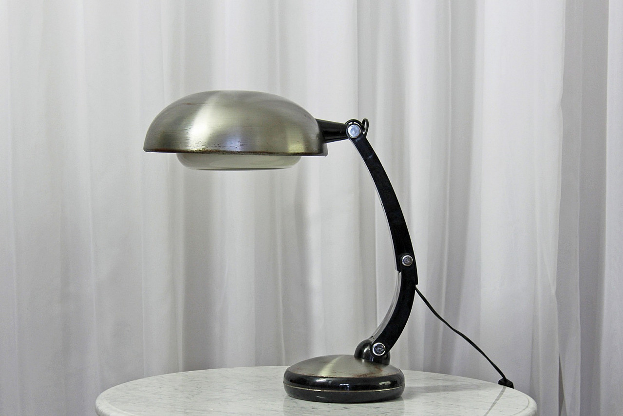 Vintage table lamp in space age style 2