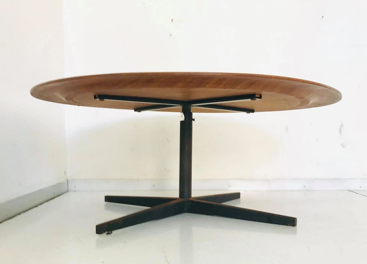 Tavolino Moscatelli Gianni in legno design anni '60 3