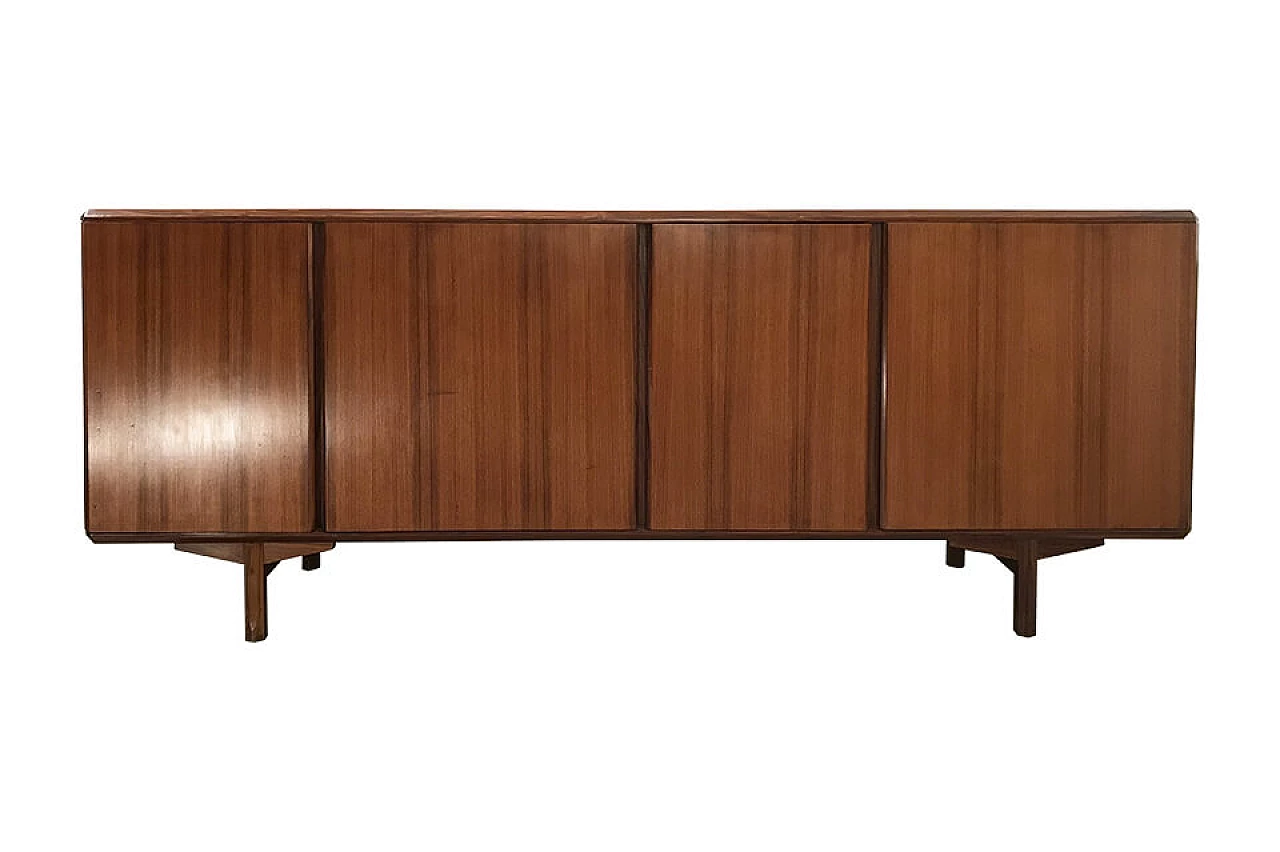 Mid-century Italian rosewood sideboard or credenza, '60s 1