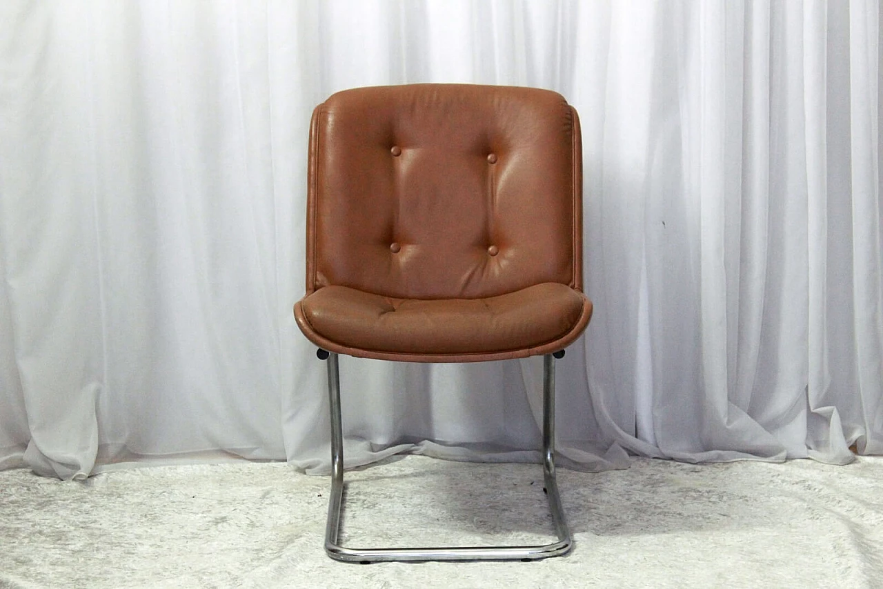 Poltrona da scrivania vintage degli anni 70 3