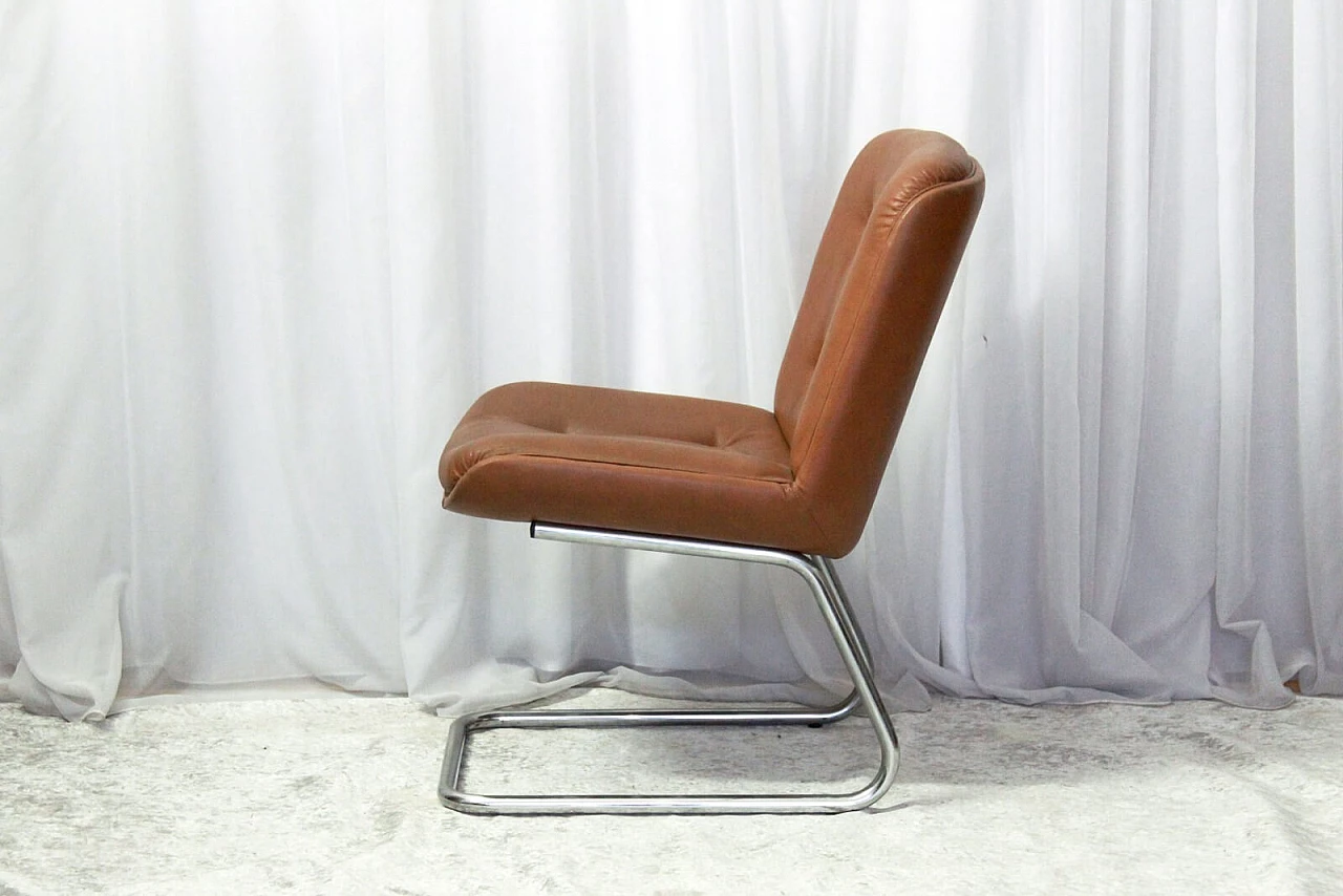 Poltrona da scrivania vintage degli anni 70 4