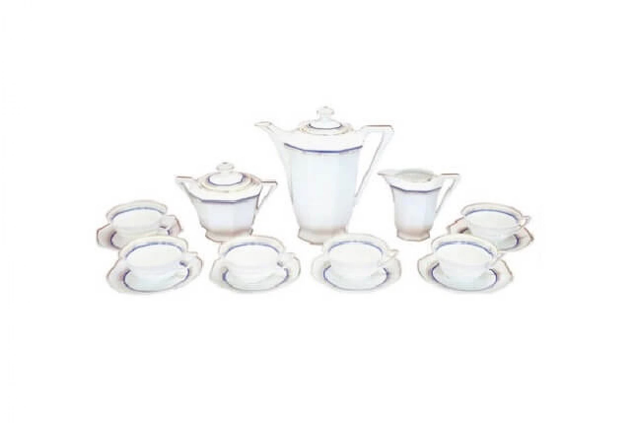 Servizio da tè o Caffè per 6 persone in porcellana, Limoges 1
