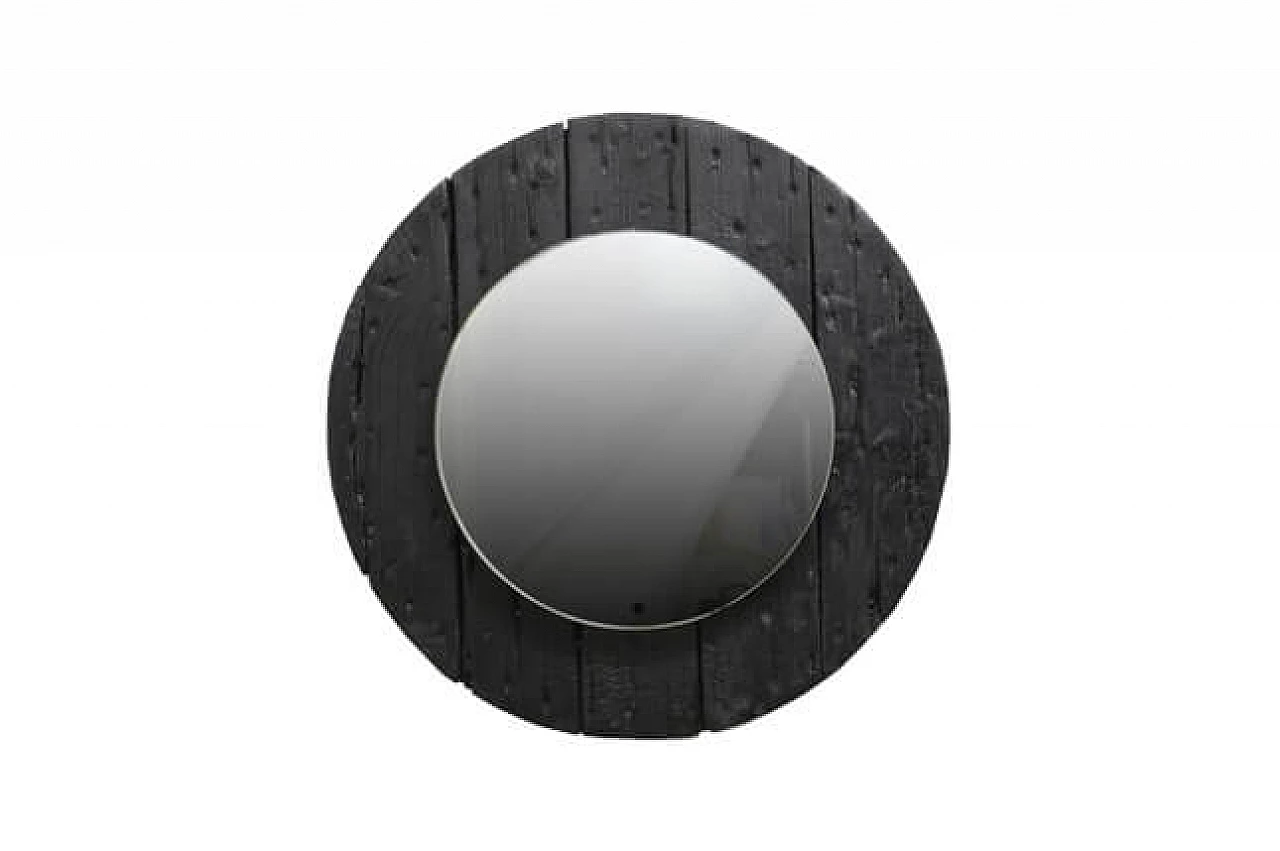 Specchio Tondo "Black Hole Sun" 1