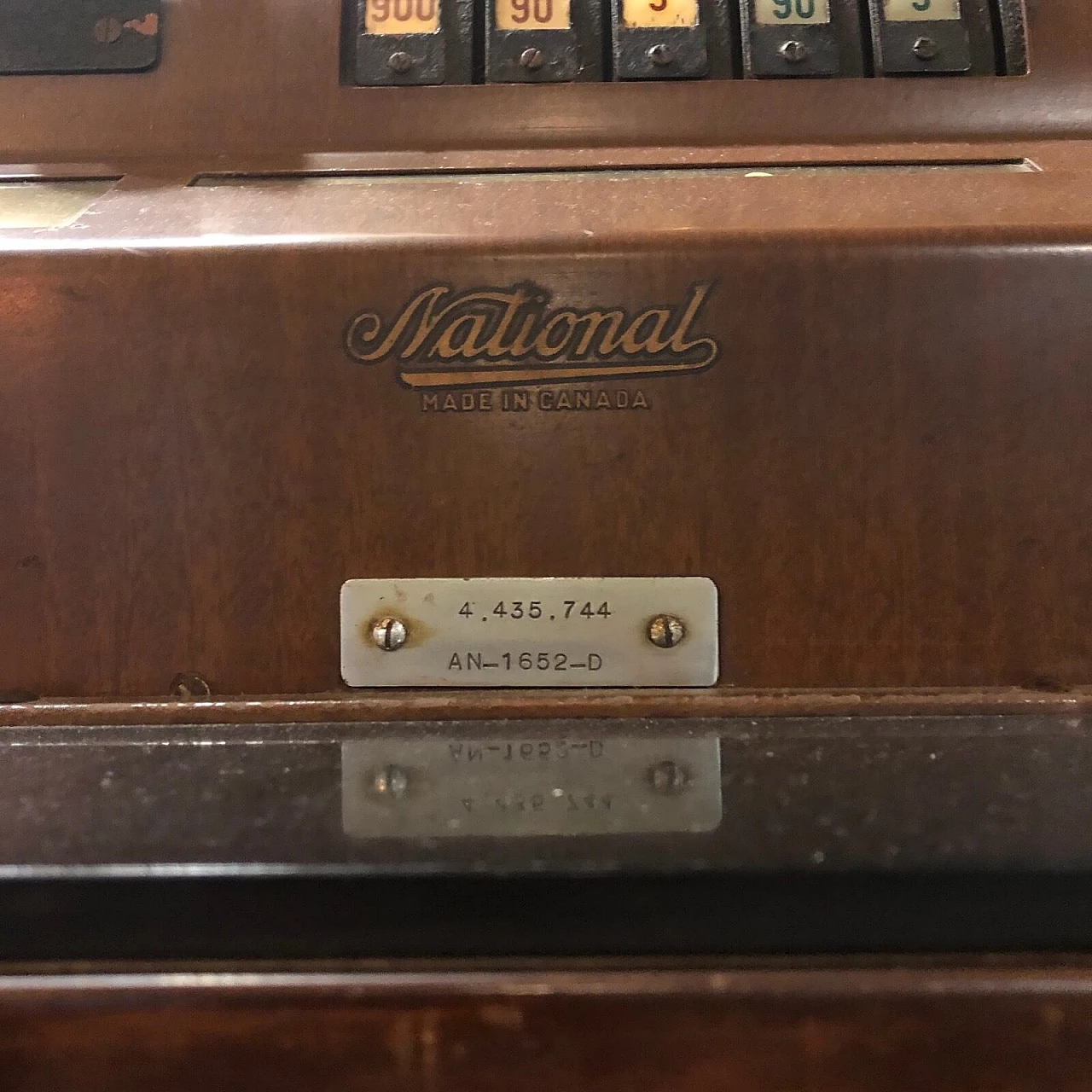 Cash register by National, 1940s 3