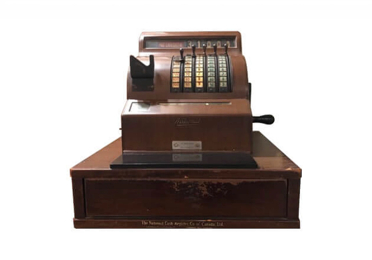 Cash register by National, 1940s 1