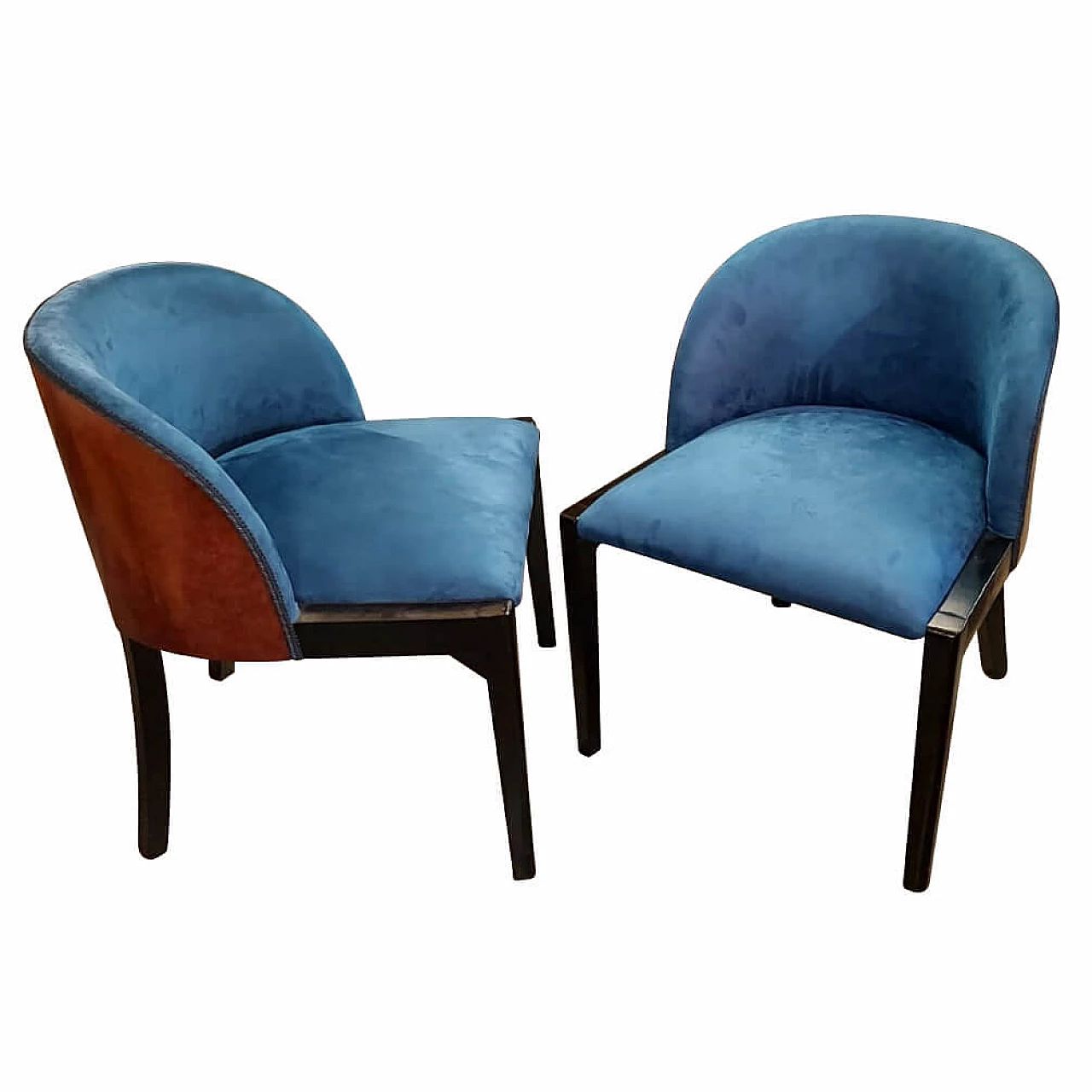 Pair of cockpit armchairs, 1940s 1145120