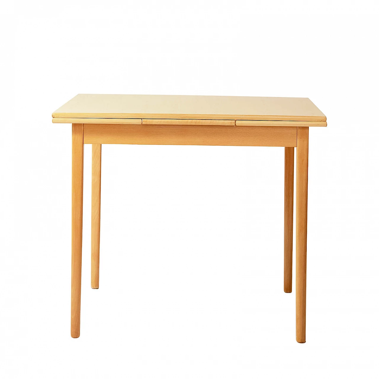 Tavolo da pranzo svedese quadrato allungabile in legno e laminato 1145142